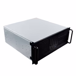UNYKAch 4U 19″ UK 4329 USB Type C, Support, Serveur, Noir, Argent, ATX, SGCC, 4U