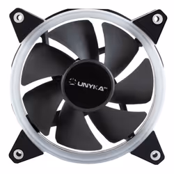 UNYKAch Fan CANDY 30 ARGB Ring Led 120 mm Boitier PC Ventilateur 12 cm Noir 3 pièce(s) - Vue supplémentaire 8