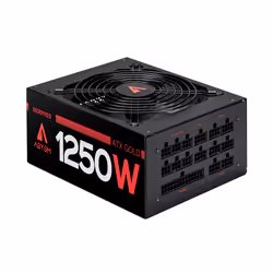 ABYSM Morpheo ATX 1250W Full Modular, 1250 W, 110 - 240 V, Actif, Sur-alimentation, Surtension, Surcharge, Court-circuit, Sou ...