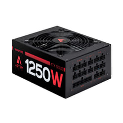 ABYSM Morpheo ATX 1250W Full Modular unité d'alimentation d'énergie Noir