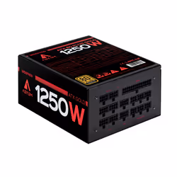 ABYSM Morpheo ATX 1250W Full Modular unité d'alimentation d'énergie Noir