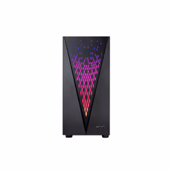 ABYSM Danube Kolpa Black, Tower, PC, Noir, ATX, ITX, micro ATX, ABS, SPCC, Verre trempé, Jouer