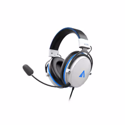 ABYSM AG700 Pro 7.1 White, Avec fil, Jouer, 20 - 20000 Hz, 285 g, Casque, Bleu, Blanc