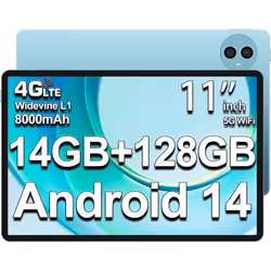 Tablette Tactile - TECLAST - P50 - 11 Pouces - Android 14 - 128Go Stockage - 4G LTE