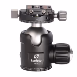 Leofoto LF-NB-46+NP-60, Barre panoramique, Noir, Aluminium, 1 pièce(s), 4,6 cm, 110 mm