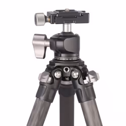 Leofoto Ranger 224C+LH-25 trépied Caméras numériques 3 pieds Noir, Gris - Vue supplémentaire 4