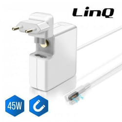 Chargeur Secteur MagSafe 45W AP-45 LinQ - Blanc p. Apple MacBook Air (1ère génération