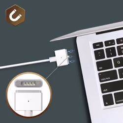 Chargeur - Apple - MacBook Pro Retina - 85W - MagSafe 2 - Blanc