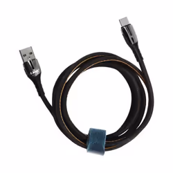 Câble USB vers USB-C - LINQ - 1.2m - 20W Charge Rapide - Témoin Lumineux - Anti-nœuds