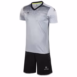Maillot de gardien de but de football dentraînement pour hommes KELME - Manches courtes - Gris