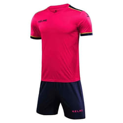 Ensemble Maillot + Short de Football pour Garçons - KELME - Taille Enfant - Fuchsia - 8 Ans