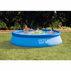 Intex 28132SZ piscine hors sol Piscine gonflable Rond Bleu - Vue supplémentaire 4