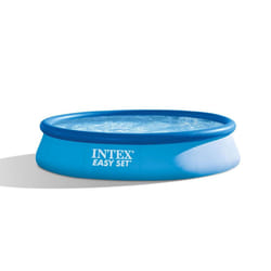 Intex 28142SZ piscine hors sol Piscine gonflable Rond Bleu