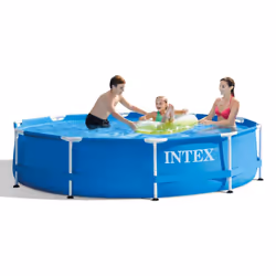 Intex 28200NP piscine hors sol Rond 4485 L Bleu