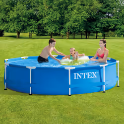 Intex 28200NP piscine hors sol Rond 4485 L Bleu