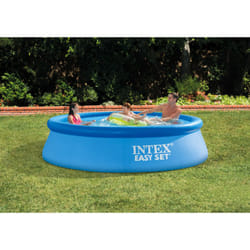 Intex 28122GN piscine hors sol Piscine gonflable Rond Bleu