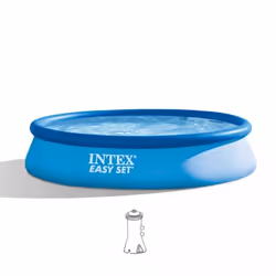 Intex 28142GN piscine hors sol Piscine gonflable Rond 7290 L Bleu