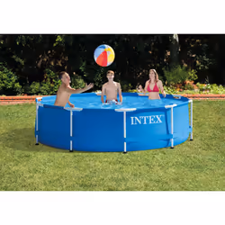 Intex 28202GN piscine hors sol Rond Bleu, Blanc