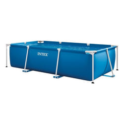 Intex 28275FS piscine hors sol Rectangle Bleu, Blanc