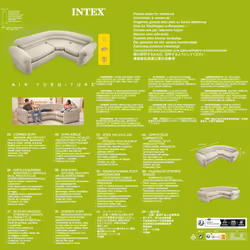 Intex 68575N canapé gonflable Beige PVC - Vue supplémentaire 4