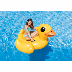 Intex 57556NP flotteur de plage et de piscine Multicolore Image Bouée à chevaucher