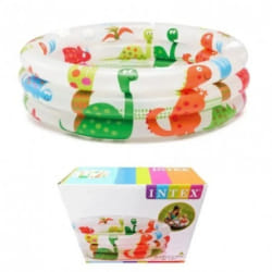 Intex 57106 piscine hors sol Piscine gonflable Rond 33 L Multicolore
