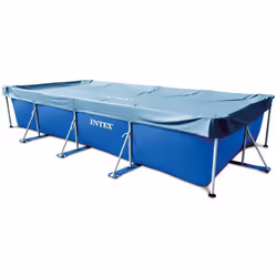 Intex 28039, Piscine hors-sol, Rectangulaire, Bleu, PVC, Polyéthylène, 2200 mm, 4500 mm