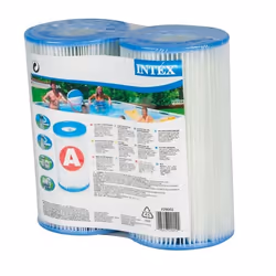 Intex 29002, Cartouche de filtre, Bleu, Blanc, Plastique, Piscine hors-sol, Rond, Chine