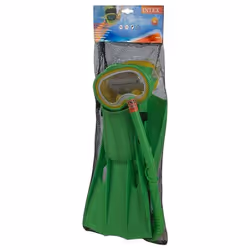 Intex 55955 kit de natation Vert, Jaune Enfant