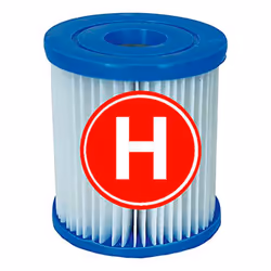 Intex 29008, Cartouche de filtre, Bleu, Blanc