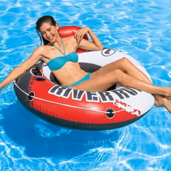 Intex 56825EU flotteur de plage et de piscine Gris, Rouge, Blanc Vinyl