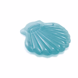 Intex 57255 flotteur de plage et de piscine Bleu, Transparent Matelas flottant