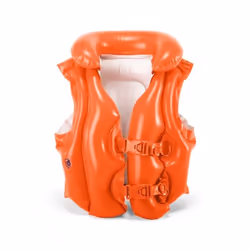 Intex 58671EU, Orange, Gilet de sauvetage, Monochromatique, Vinyl, 3 an(s), 6 an(s)