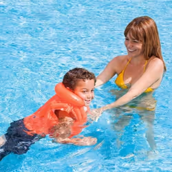 Intex 58671EU flotteur de plage et de piscine Orange Monochromatique Vinyl Gilet de sauvetage