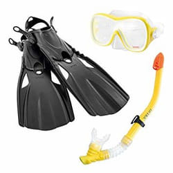 Intex 55658 kit de natation Noir, Jaune Enfant