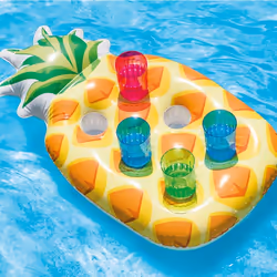 Intex 57505 flotteur de plage et de piscine Vert, Jaune Motif Vinyl Bonnet de natation
