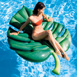 Intex 58782EU Vert Monochromatique Vinyl Matelas flottant