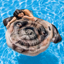 Intex 58785 flotteur de plage et de piscine Noir, Marron, Gris Vinyl Matelas flottant