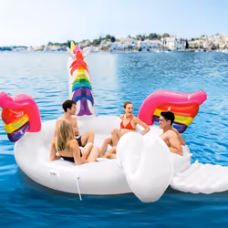 Intex 57266EU flotteur de plage et de piscine Multicolore Image Vinyl Ile flottante