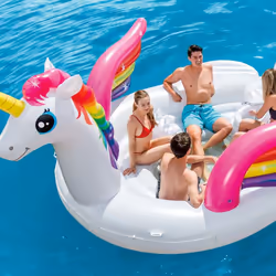 Intex 57266EU flotteur de plage et de piscine Multicolore Image Vinyl Ile flottante - Vue supplémentaire 4