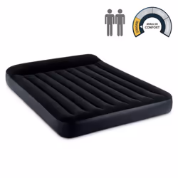 Intex DuraBeam Pillow Rest Classic Queen Double matelas Noir