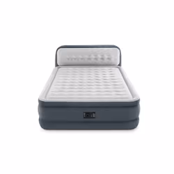 Intex Headboard Airbed canapé gonflable Gris, Blanc