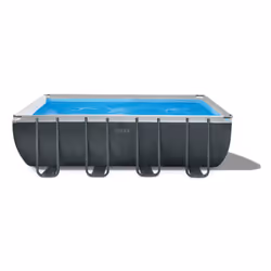 Intex 26356NP, 6836 L, Piscine hors sol, Echelle, Bleu, Gris, 68,9 kg