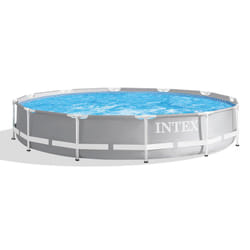 Intex 26710EH piscine hors sol Rond 6503 L Gris