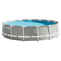 Intex 26726GN piscine hors sol Rond 16805 L Gris