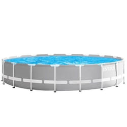 Intex 26732GN piscine hors sol Rond 24311 L Gris