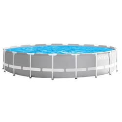 Intex 26756GN piscine hors sol Rond 32695 L Gris