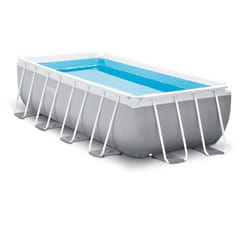 Intex kit Piscine Prism Frame rectangulaire Angulaire Tubulaire (l) 4,00 x (l) 2,00 x (h) 1,00m