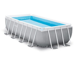 Intex 26792 piscine hors sol Rectangle 10874 L Gris