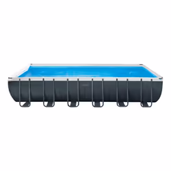 Intex Ultra XTR Frame, 31805 L, Piscine hors sol, Enfants et adultes, 12 personne(s), Echelle, Anthracite